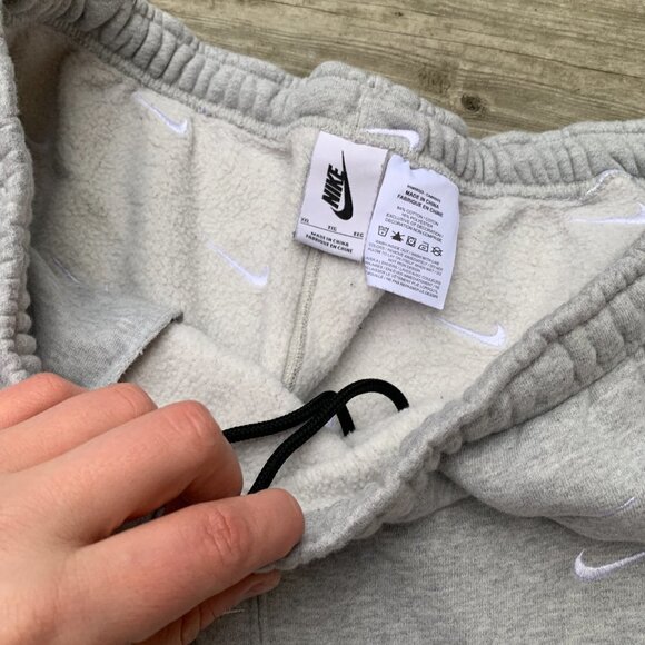 Nike Lab Swoosh Logo Sweat Pants XXL Gray - Picture 9 of 12